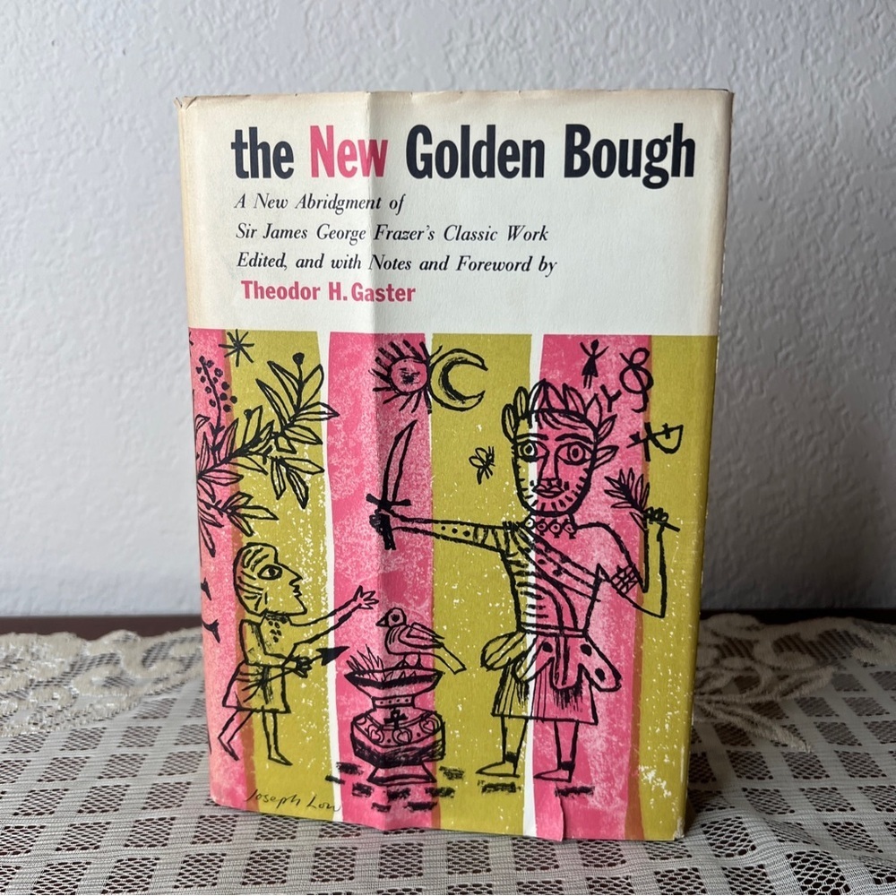 The New Golden Bough  Theodor H. Gaster Fourth Printing Hardcover Dust Jacket